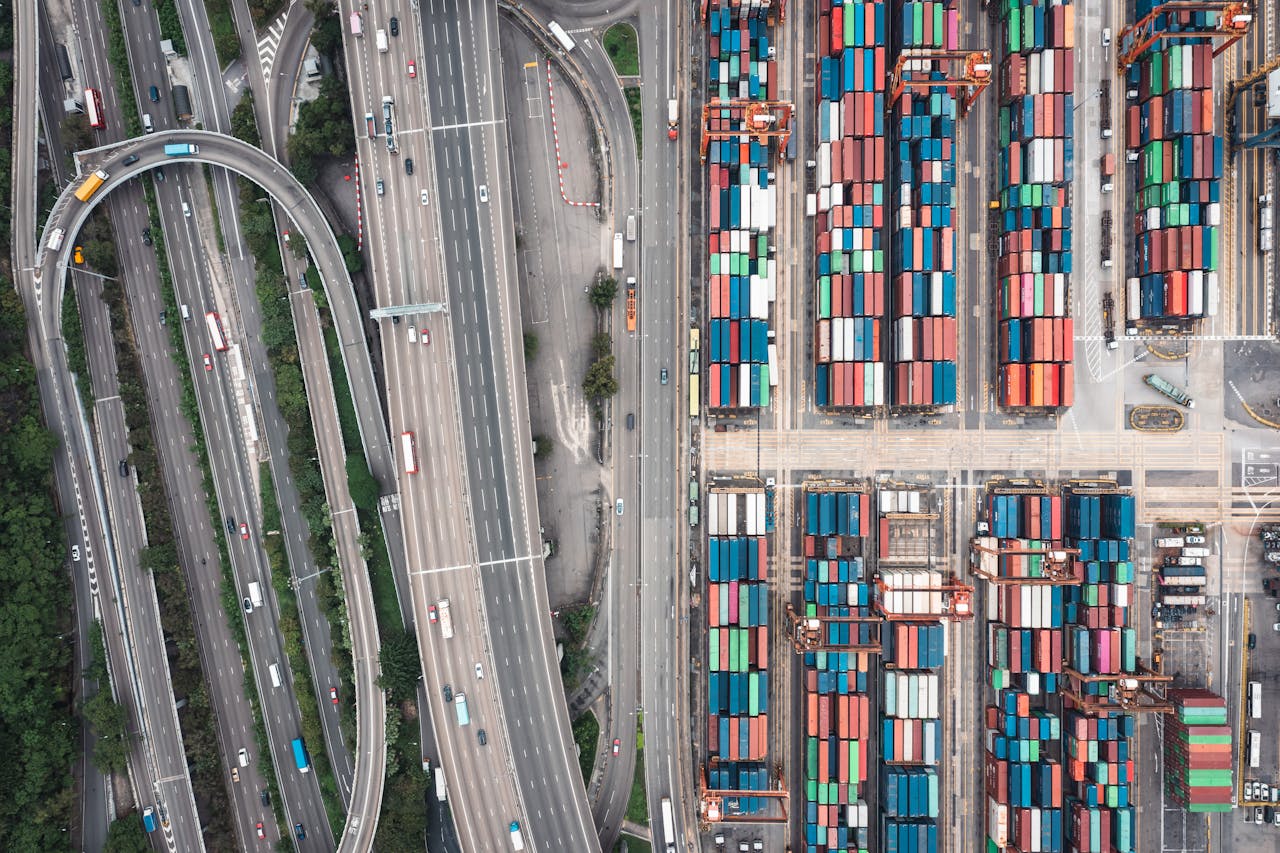 Home Aerial shot of Hong Kong